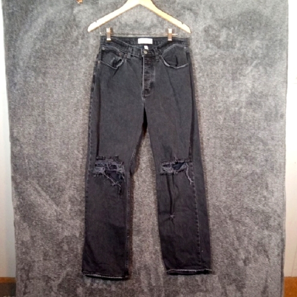 Abercrombie & Fitch The 90s Baggy Curve Love Mid Rise Womens 27 - Picture 1 of 9